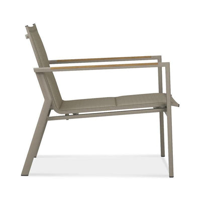 Gazelig Sessel 1 Sitzer  70 x 81,5 x 77 cm Aluminium und Batyline