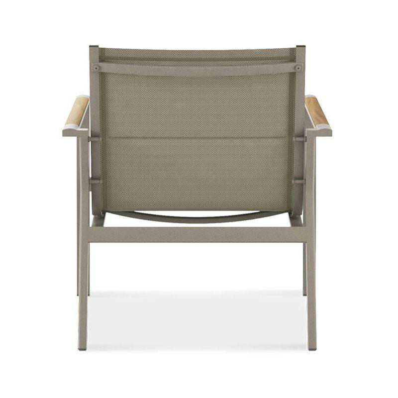 Gazelig Sessel 1 Sitzer  70 x 81,5 x 77 cm Aluminium und Batyline