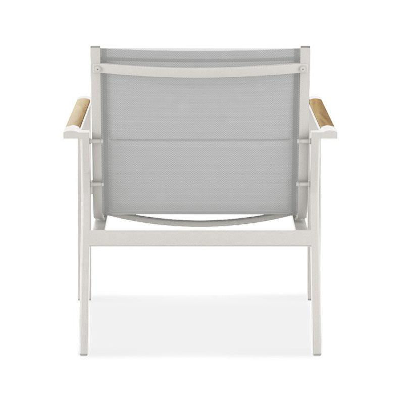 Gazelig Sessel 1 Sitzer  70 x 81,5 x 77 cm Aluminium und Batyline