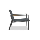 Gazelig Sofa 2 Sitzer  124,7 x 74,5 x 75 cm Aluminium und Batyline
