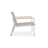Gazelig Sofa 2 Sitzer  124,7 x 74,5 x 75 cm Aluminium und Batyline