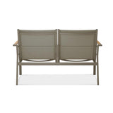 Gazelig Sofa 2 Sitzer  124,7 x 74,5 x 75 cm Aluminium und Batyline