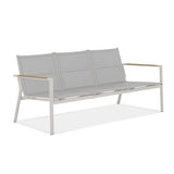 Gazelig Sofa 3 Sitzer  180,2 x 74,5 x 75 cm Aluminium und Batyline