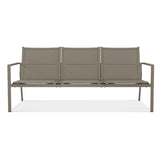 Gazelig Sofa 3 Sitzer  180,2 x 74,5 x 75 cm Aluminium und Batyline