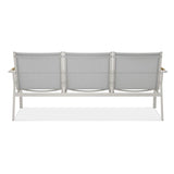 Gazelig Sofa 3 Sitzer  180,2 x 74,5 x 75 cm Aluminium und Batyline