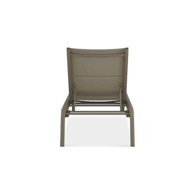 Gazelig Liege o.Armlehne  195 x 68,7 x 32,5 cm Aluminium und Batyline