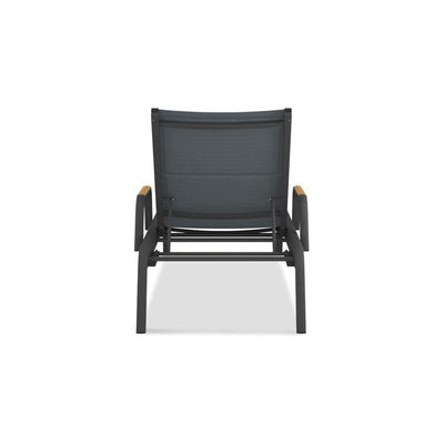 Gazelig Liege mit Armlehne  195 x 76,7 x 32,5 cm Aluminium und Batyline