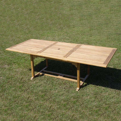 Florida Set 240 bestehend aus Florida Ausziehtisch 240/180 x 105 und Florida Hochlehnern
