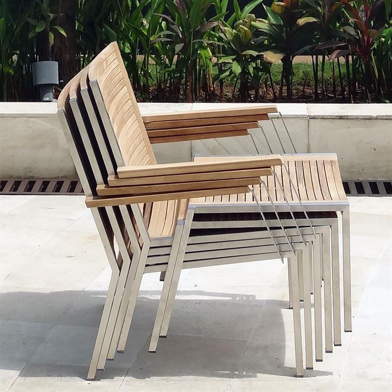 Chaise longue Ticino 67 x 61 x 78 cm