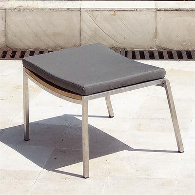 Coussin d'assise et repose-pieds Tessin pour chaise longue 54 x 44 x 4 cm SunProof
