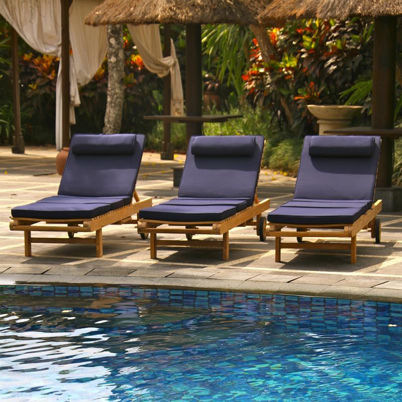 Sunproof Florida Lounger Cushion 200x60 cm