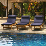 Sunproof Florida Lounger Cushion 200x60 cm