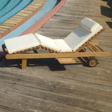 Sunproof Florida Lounger Cushion 200x60 cm