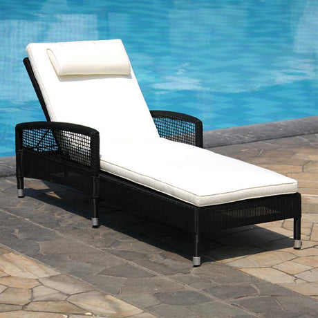 Coussin pare-soleil pour chaise longue Lorraine 198x70 cm