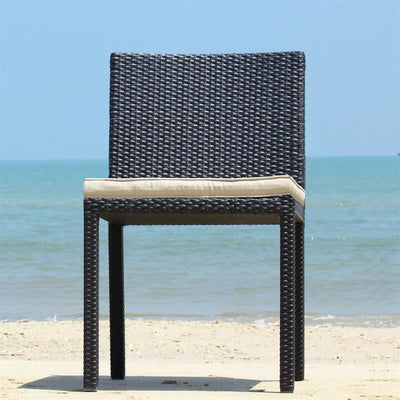 Coussin d'assise chaise Lyon sans accoudoirs 45 x 48 cm Nagata