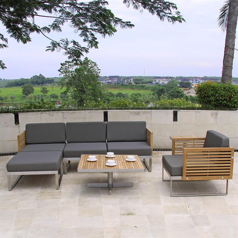 Module latéral gauche Tessin Lounge 78 x 83 x 67 cm