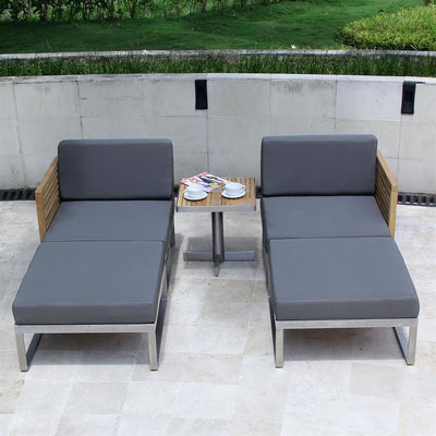 Module latéral gauche Tessin Lounge 78 x 83 x 67 cm