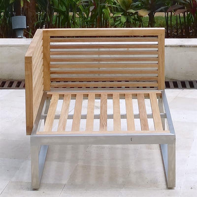 Module latéral Tessin Lounge droit 78 x 83 x 67 cm