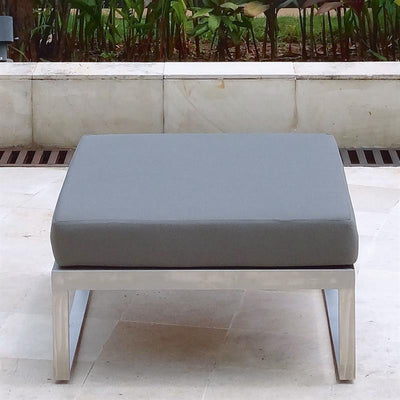 Coussin Tessin pour tabouret/repose-pieds 73x78x12cm Nagata