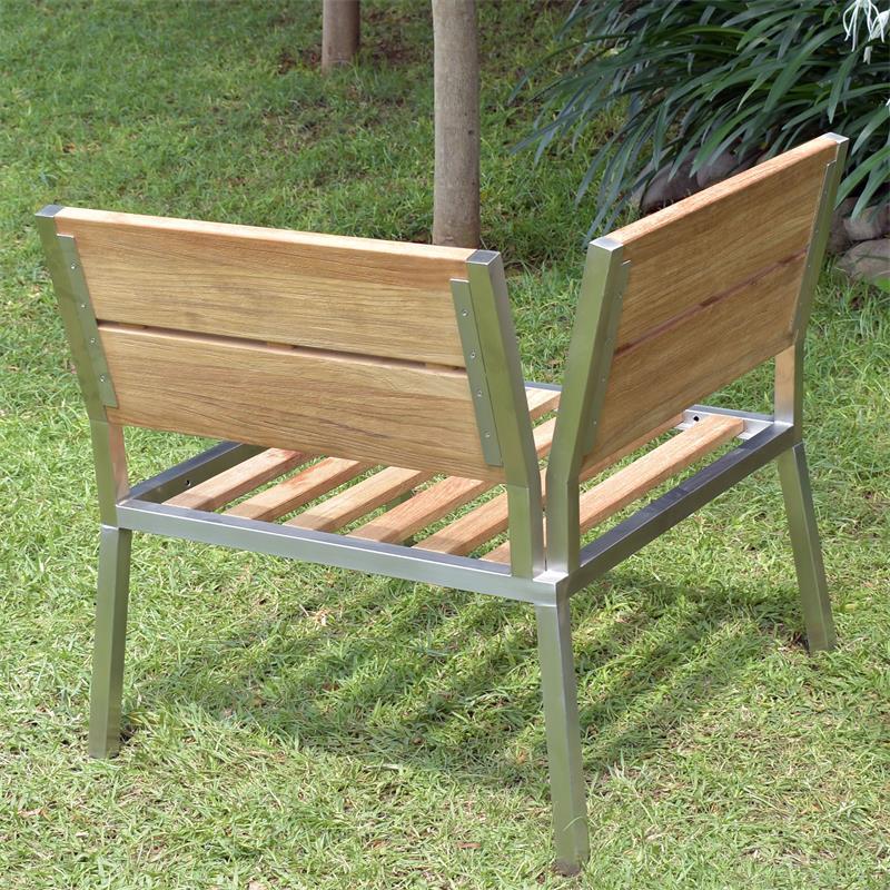 Makan Dining Lounge Set bestehend aus: 1 x Planka Dining Lounge Tisch 120 x 80 cm, 3 x Makan Lounge Eckmodul, 2 x Makan Lounge Mittelmodul inkl. Sitzpolster und Rückenkissen in Sunproof