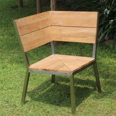 Makan Prestige corner bench upholstery set, 3 pieces. SunProof seat cushion + 2 back cushions