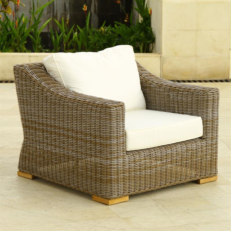 Fauteuil Monaco en fibre de Kubu