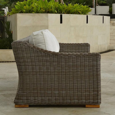 Monaco 3-seater sofa in Kubu fiber