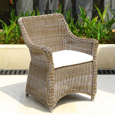 Coussin d'assise pour fauteuil Monaco à dossier rond ou carré - SunProof