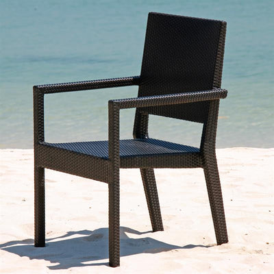 Coussin d'assise Oasis chaise empilable Nagata 43 x 50 cm