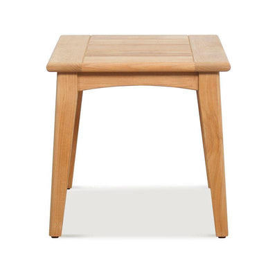 Table d'appoint carrée Piedra 50 x 50 x 50 cm Teck certifié GRADE A