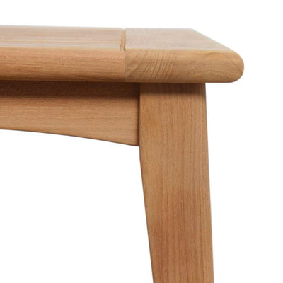 Table d'appoint carrée Piedra 50 x 50 x 50 cm Teck certifié GRADE A