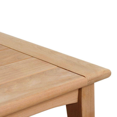 Table d'appoint carrée Piedra 50 x 50 x 50 cm Teck certifié GRADE A