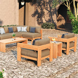 Rae 1-seater sofa 84 x 88 x 63.5 cm - Recycled teak