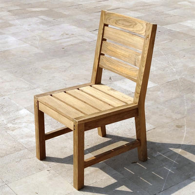 Chaise de salle à manger à dossier rembourré Dusun 46 x 40 x 5 cm SunProof Standard