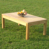 Table basse Hampton 120 x 60 x 45 cm en teck