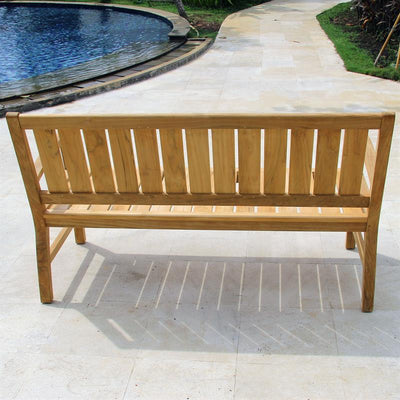 Corona Bank 150 cm -  Zertifiziertes Teakholz GRADE A