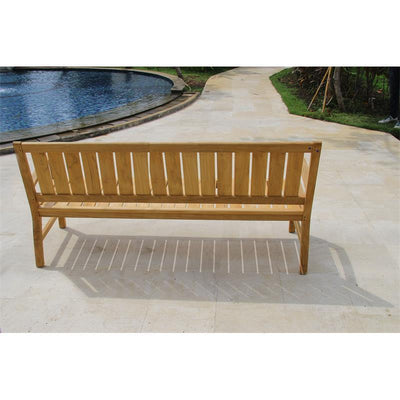 Corona Bank 180 cm -  Zertifiziertes Teakholz GRADE A