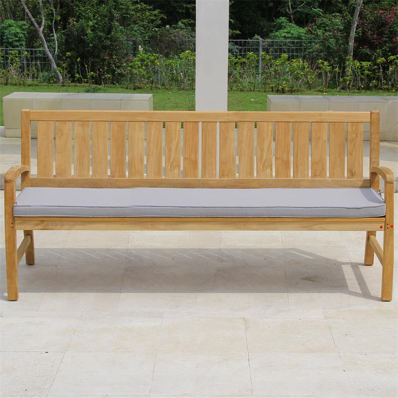 Corona Bank 200 cm -  Zertifiziertes Teakholz GRADE A