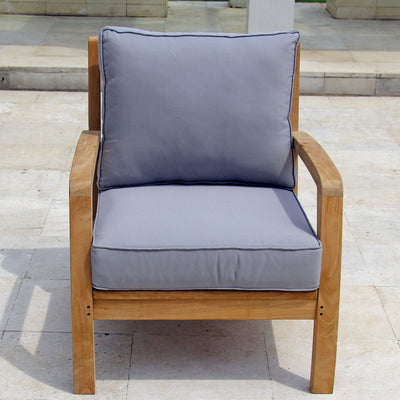 Corona Lounge Set consisting of 1x armchair and 1 x 2-seater sofa including upholstery in Sunproof