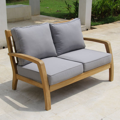 Corona Lounge Set consisting of 1x armchair and 1 x 2-seater sofa including upholstery in Sunproof