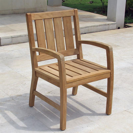 Corona armchair 56 x 63 x 90 cm - Certified teak GRADE A