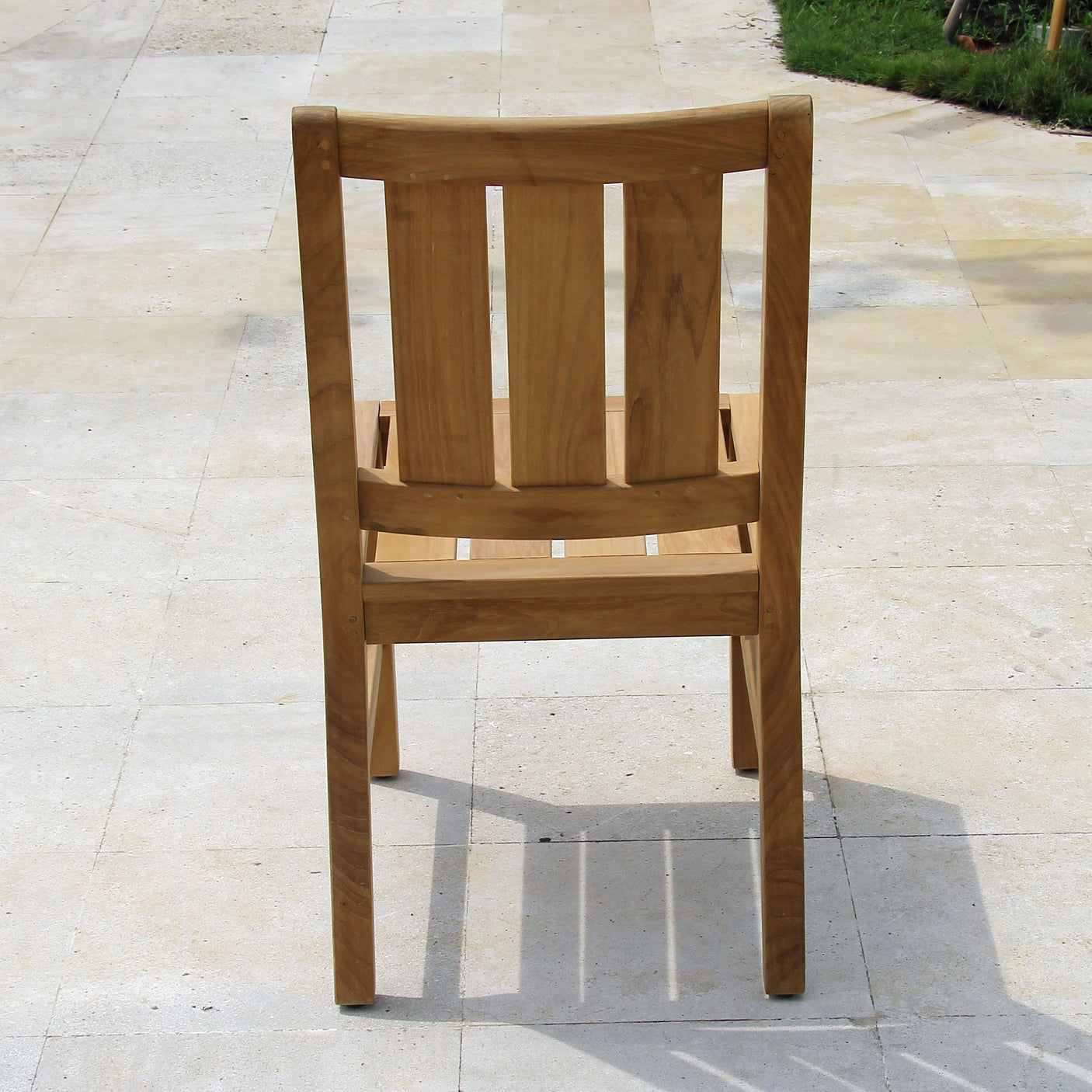 Corona dining chair 45.5 x 63 x 90 cm - Certified teak GRADE A