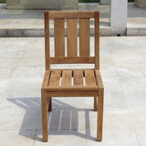 Corona dining chair 45.5 x 63 x 90 cm - Certified teak GRADE A