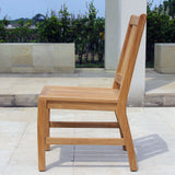 Corona dining chair 45.5 x 63 x 90 cm - Certified teak GRADE A