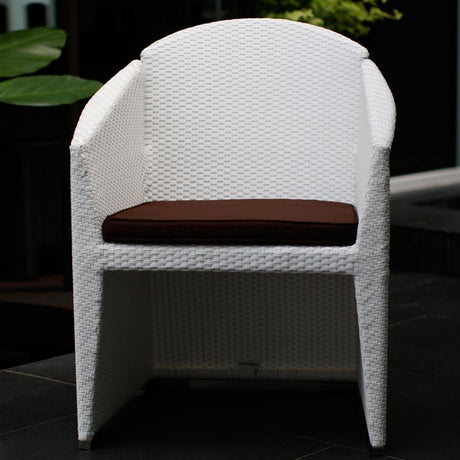Coussin d'assise Sefid avec accoudoirs Sunproof 51x50