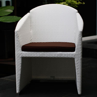 Coussin d'assise Sefid avec accoudoirs Sunproof 51x50