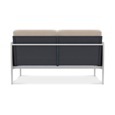 Snix Sofa 2 Seater 143x78.5x74.5cm - stainless steel, Batyline and rope material