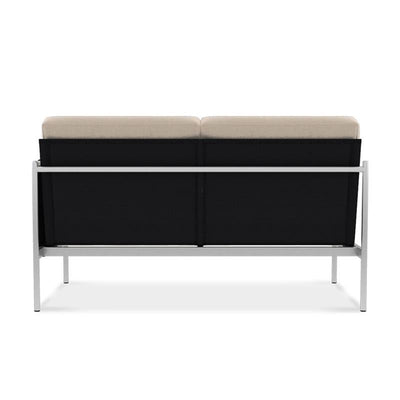 Canapé Snix Lounge 2 places gauche 139,5 x 78,5 x 74,5 cm - inox, Batyline et corde