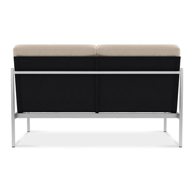 Module intermédiaire Snix Lounge 2 places 136 x 78,5 x 74,5 cm - acier inoxydable, Batyline et corde