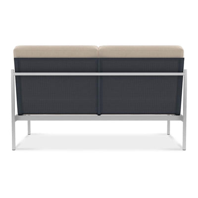 Module intermédiaire Snix Lounge 2 places 136 x 78,5 x 74,5 cm - acier inoxydable, Batyline et corde